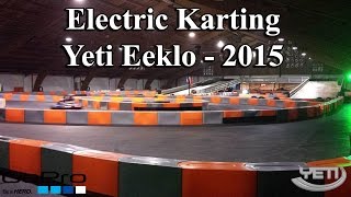 Electric Karting  Yeti Eeklo  2015 GoPro [upl. by Hgielanna]