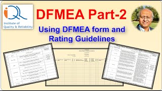 FMEA Part2 How to use DFMEA form and Rating Guidelines [upl. by Aital818]