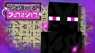 DAS GEHEIMNIS hinter den ENDERMAN gelöst minecraft enderman 2024 [upl. by Assennav]