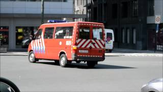 Pompiers Bruxelles  Véhicule Officier R42  SIAMU A164 [upl. by Mercorr691]