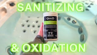 Sanitizing amp Oxidation  Chlorine amp Shock Use in Your Jacuzzi Hot Tub [upl. by Nahsed]