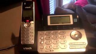 vtech DS6151 DECT 60 Digital 2Line Expandable Cordless Pho [upl. by Nnaeerb]