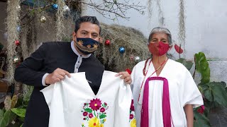 Estos son los BORDADOS y TEXTILES EMBLEMÁTICOS de OAXACA 🇲🇽  Villa Hidalgo Yalalag [upl. by Zwick]