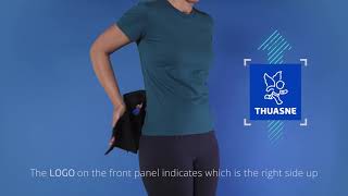 THUASNE LombaStart Spinal Back Brace fitting instructions [upl. by Ecneitap308]