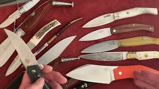 Knifeshopping in Spain what you can get there Navajas Pocket knives Kitchen Knives Hamon [upl. by Niatsirk536]