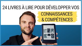 24 Livres à Lire pour développer vos Connaissances amp Compétences [upl. by Mirisola]