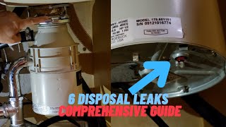 6 Reasons Disposal Leaks From Bottom Causes amp Fix Garbage Disposal Comprehensive Guide Part 1 [upl. by Etem]