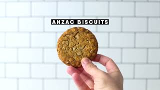 ANZAC BISCUITS tsl YT [upl. by Ahsiekram]