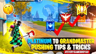 How To Push Rank In Solo Br  Platinum To Grandmaster Tips And Tricks  Easy Rank up [upl. by Eitak]