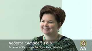 Interview with Dr Rebecca Campbell on the Neurobiology of Sexual Assault 1 of 3 [upl. by Burkle]