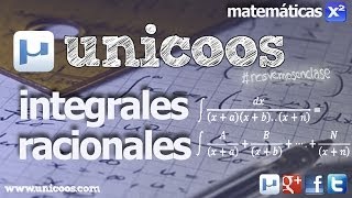 Integral racional en fracciones simples 02 BACHILLERATO matematicas [upl. by Adnilahs]