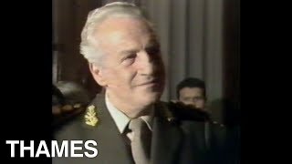 Exclusive General Galtieri interview  Falklands War  Kidnapped Journalist  TV Eye  1982 [upl. by Ahso]