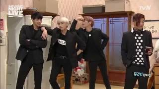 Dibidibidis my name is Minho SHINee on SNL Korea eng sub [upl. by Westleigh]