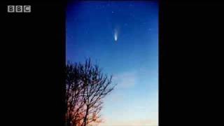 Comet seen from planet Earth  BBC science [upl. by Aneleairam]