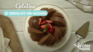 Rica gelatina de choco mazapán [upl. by Naasah847]