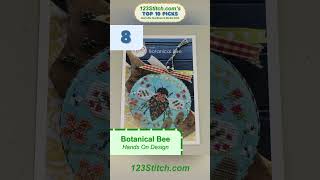 Blooms and Bees Botanical Bee  Top Pick from Nashville Needlework Market 2024 [upl. by Kahler]