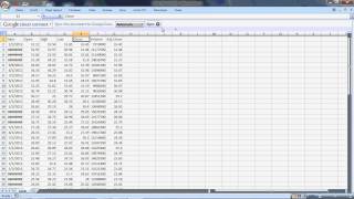 How to calculate the dividend adjusted return of a stock using MS Excel [upl. by Ynnelg]