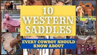 10 Western Saddles You Need To Know [upl. by Kanor]