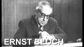 Ernst Bloch  Über mündliches und schriftliches Erzählen Vortrag 1965 [upl. by Edylc]