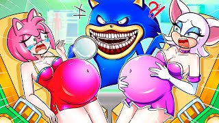 BREWING CUTE PREGNANT  Who is Pregnant Shin Sonic   Sonic The Hedgehog 3 Animation [upl. by Neelat]