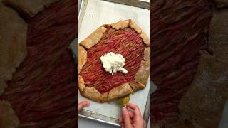 Sugared Rhubarb Tart with Rye Crust [upl. by Adnerad]