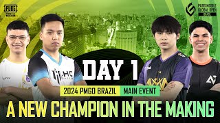 NP 2024 PMGO Brazil Main Event  Day 1  PUBG MOBILE Global Open Brazil [upl. by Octavia]