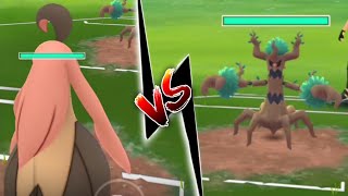 Gourgeist vs Trevenant quick battle pokemon go [upl. by Ellery]