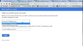 How To Change Hotmail Password [upl. by Polak]