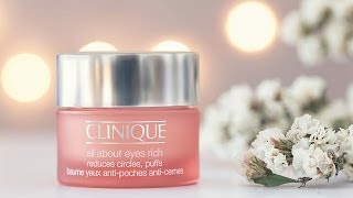 Clinique All About Eyes Rich  Product Review [upl. by Nitsud]