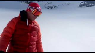 Corvatsch Couloir Italienne 05April 2018 [upl. by Diraj]