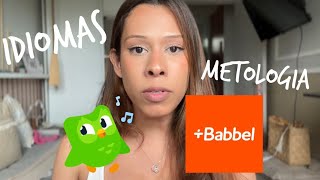 Duolingo amp Babbel Os aplicativos que uso para aprender inglês e outros idiomas [upl. by Henleigh127]