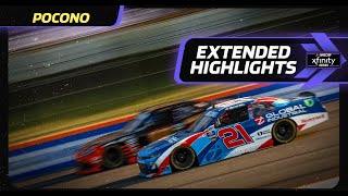 Explore the Pocono Mountains 225 at Pocono  Xfinity Series Extended Highlights [upl. by Lefkowitz]