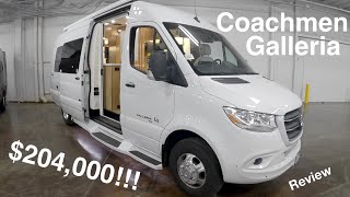 Coachmen Galleria 24A Review  Mercedes Sprinter Van Class B RV Conversion [upl. by Theis]