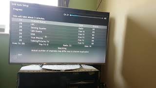 How to retune freeview on a Panasonic Smart TV its pretty easy to do [upl. by Morgan]