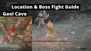 Elden Ring  Gaol Cave Location amp Frenzied Duelist Boss Fight Guide [upl. by Leirraj]