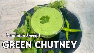 Ramzan Special Green Chutney Restaurant style green chutney for every recipe kashmir kashmiri [upl. by Siuol]