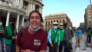 Protestan Talleristas de quotPilaresquot CDMX [upl. by Fredra635]