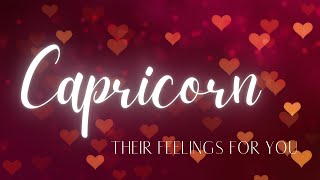 CAPRICORN LOVE TODAY  CAPRICORN THIS IS ONE OF THE MOST SINCERE APOLOGIES [upl. by Yrad453]