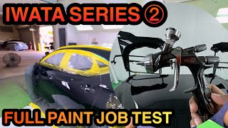 IWATA WS400 FULL PAINT JOB PERFORMACE REVIEW [upl. by Aisila]