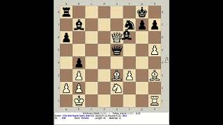 Krishnan Ritvik vs Tahay Alexis  57th Biel Rapid Chess Open 2024 [upl. by Ettedo]