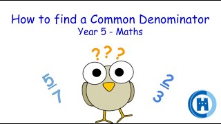 Adding Fractions with Different Denominators [upl. by Roswald]