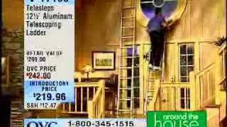 Home Shopping Network Ladder Fall [upl. by Alleon]