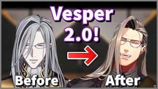 Vesper 20 is FINALLY HERE and he looks AMAZING 【Holostars EN  Noir Vesper】 [upl. by Eilah176]