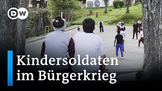 Tausende Kinder wurden von Guerillagruppen in Kolumbien zwangsrekrutiert  DW Nachrichten [upl. by Sonni]