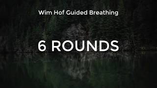 Slower WIM HOF Guided Breathing 2019 6 Rounds ADVANCED [upl. by Alvar]