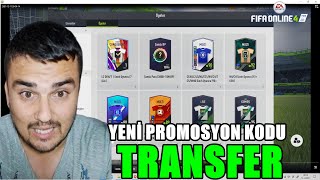 YENİ PROMOSYON KODU  TRANSFER  FİFA ONLİNE 4 [upl. by Nannerb]