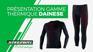 Présentation de la gamme de sousvêtement thermique Dainese [upl. by Darraj]