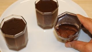 FLAN AU CHOCOLAT FACILE CUISINERAPIDE [upl. by Dorahs]