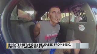 APD arrests man who was accidentally released from Bernalillo County Metropolitan Detention Center [upl. by Ainsworth]