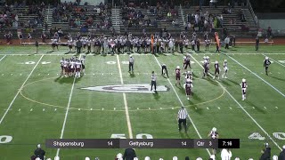 4K Shippensburg  Gettysburg high school football  9302022 [upl. by Enovi]